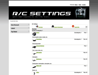 rcsettings.com screenshot