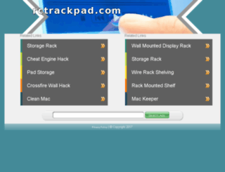 rctrackpad.com screenshot