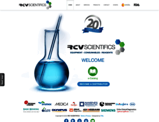 rcvscientifics.com screenshot