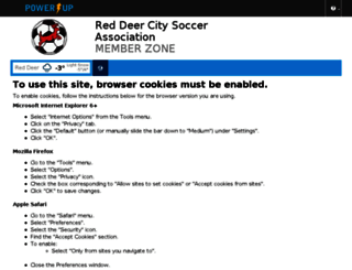 rdcsa.powerupsports.com screenshot