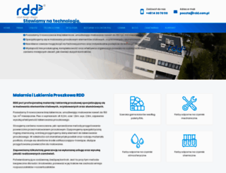 rdd.com.pl screenshot