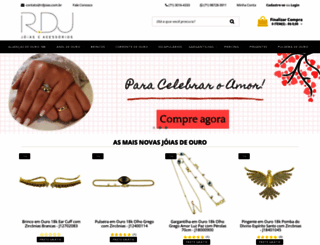 rdjoias.com.br screenshot
