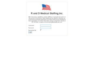 rdmedicalstaffing.com screenshot