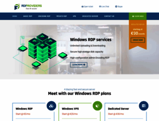 rdpproviders.com screenshot