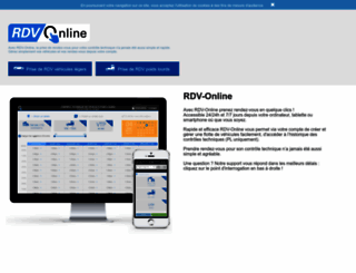 rdv-online.fr screenshot