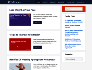rdxtricks.com screenshot