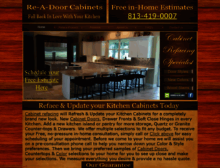 re-a-door-cabinets.com screenshot