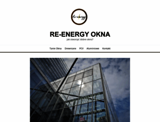 re-energy.com.pl screenshot