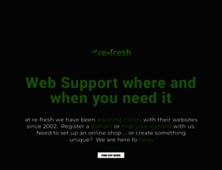 re-fresh.com.au screenshot