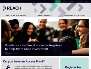 reachfund.org.uk screenshot