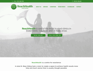 reachhealth.com.au screenshot