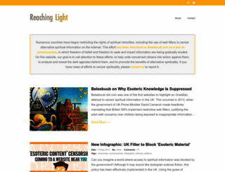 reachinglight.com screenshot