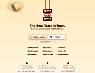 react-hot-toast.com screenshot
