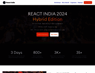 reactindia.io screenshot