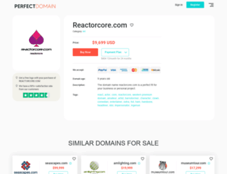 reactorcore.com screenshot