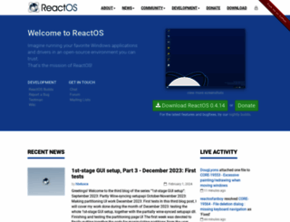 reactos.org screenshot