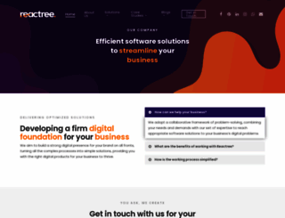 reactree.com screenshot