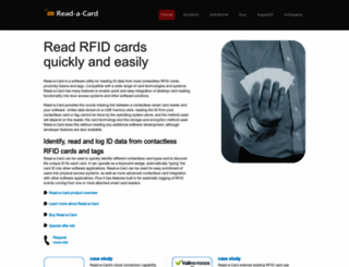 read-a-card.com screenshot