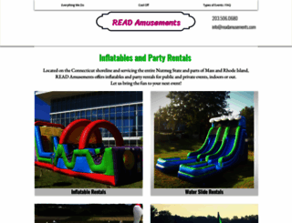 readamusements.com screenshot