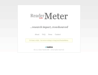readermeter.org screenshot