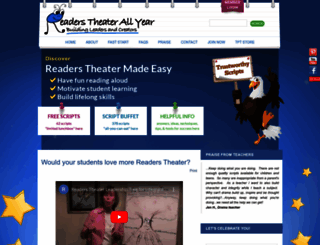 readerstheaterallyear.com screenshot