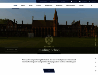 reading-school.co.uk screenshot