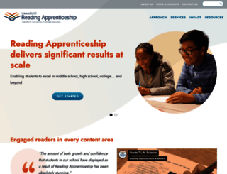 readingapprenticeship.org screenshot