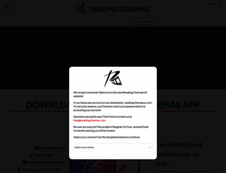 readingcinemasus.com screenshot