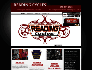 readingcyclesinc.com screenshot