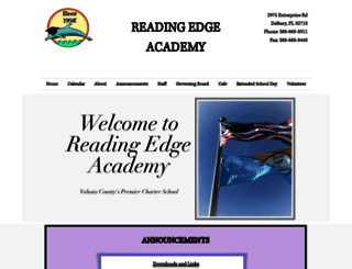 readingedgeacademy.org screenshot