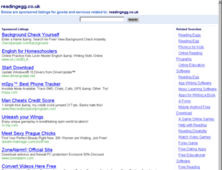 readingegg.co.uk screenshot