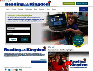 readingkingdom.com screenshot
