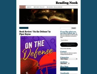 readingnook84.wordpress.com screenshot