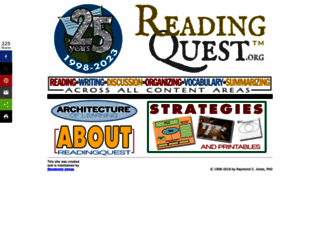 readingquest.org screenshot