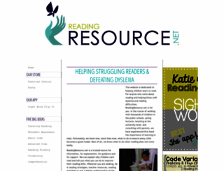 readingresource.net screenshot