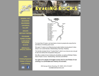 readingrocks.com screenshot