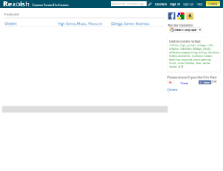 readish.com screenshot