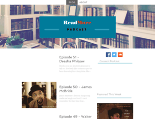 readmorepodcast.com screenshot