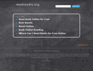 readnovels.org screenshot