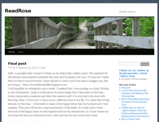readrose.com screenshot