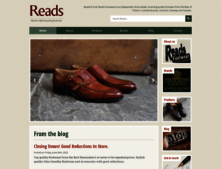 readsfootwear.co.uk screenshot