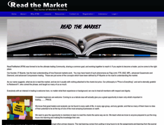readthemarket.com screenshot