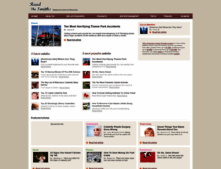 readthesmiths.com screenshot