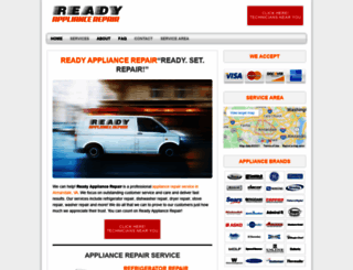 readyappliancerepair.com screenshot