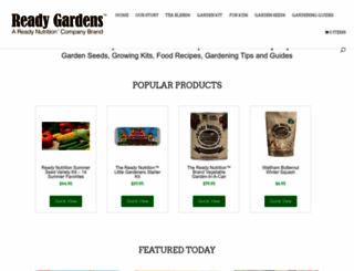 readygardens.com screenshot