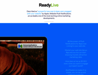 readylive.com screenshot