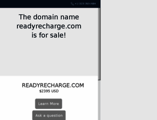 readyrecharge.com screenshot