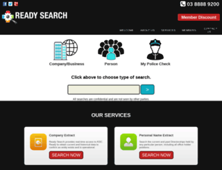 readysearch.com.au screenshot