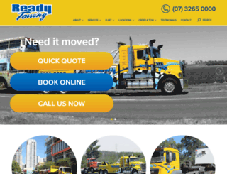 readytowing.com.au screenshot
