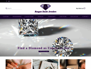 reagansteelejewelers.com screenshot
